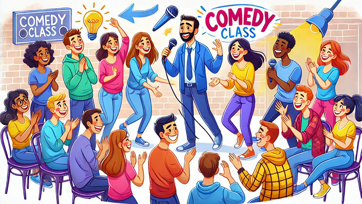 how to find comedy instructors