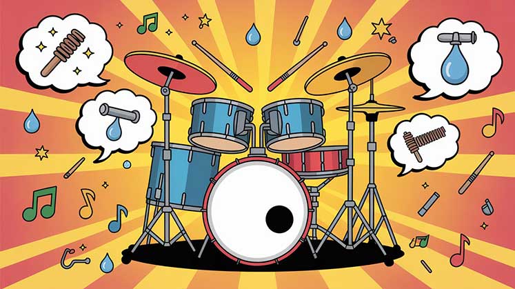 old Drum Puns