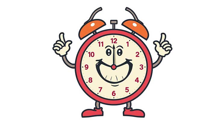 clock laughing puns